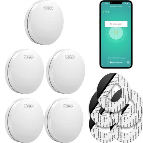 SM11W Slimme rookmelder 5-pack
