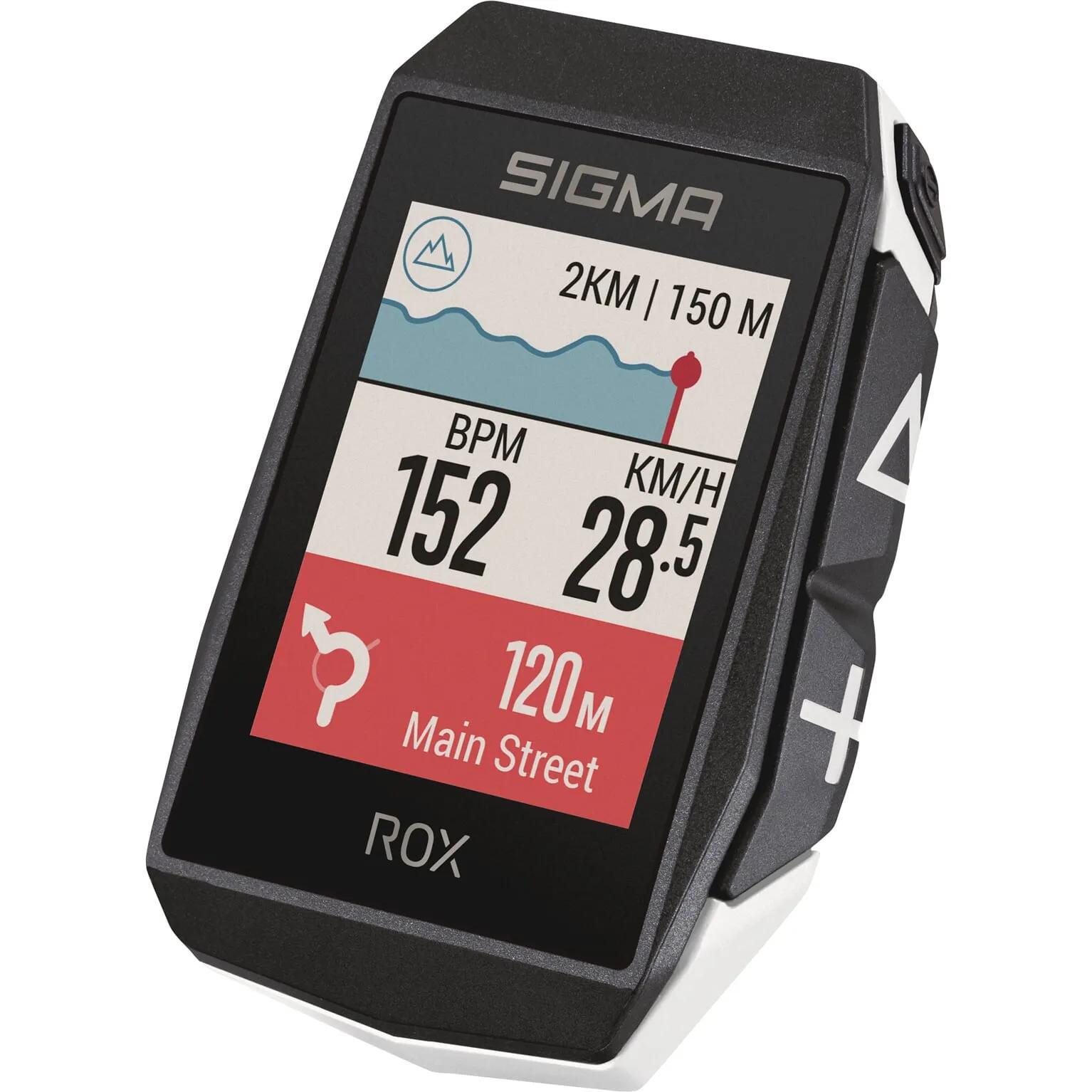 Sigma  fietscomputer ROX 11.1 EVO GPS White  Wit main product image