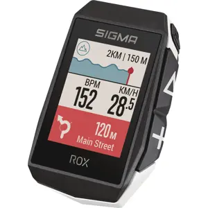 Sigma fietscomputer ROX 11.1 EVO GPS White