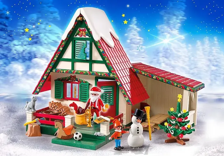 PLAYMOBIL® Bij De Kerstman Thuis 5976