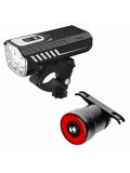 ULTRA & BRAKE Fietsverlichtingset 2.000 Lumen