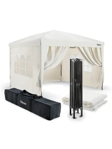 Tristar 3x3m Partytent – easy-up - zijwanden