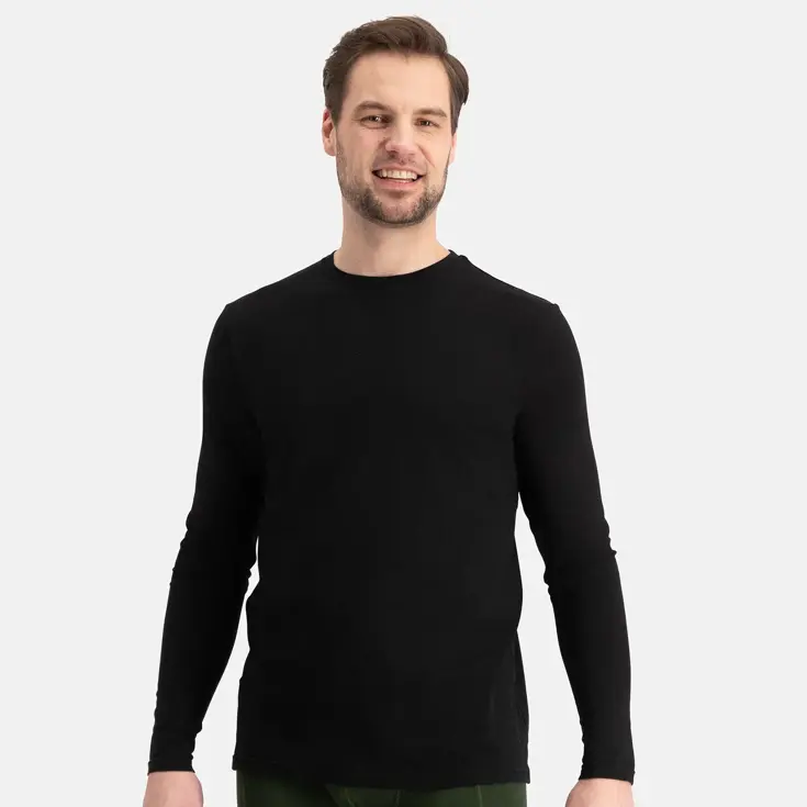 Bamboo Basics - O-hals Thermo Shirt Tyson - Heren