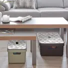 Sigma home - Opbergbox - 13L groen - 6-delig