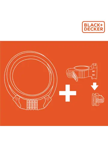 BLACK+DECKER Cijferslot BXCHBL7008