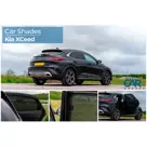 Kia XCee'd (CD) 2019 - Zonneschermen achterportieren - Car Shades