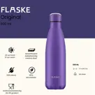 FLASKE 500 ml RVS Drinkfles