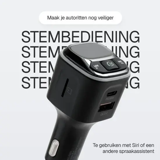 Wegman Bluetooth FM Transmitter Carkit USB-C