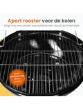 Houtskool Barbecue - Inclusief Accessoires - Ø54cm