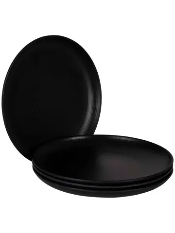 Ontbijtbord Orville 4 Stuks Zwart