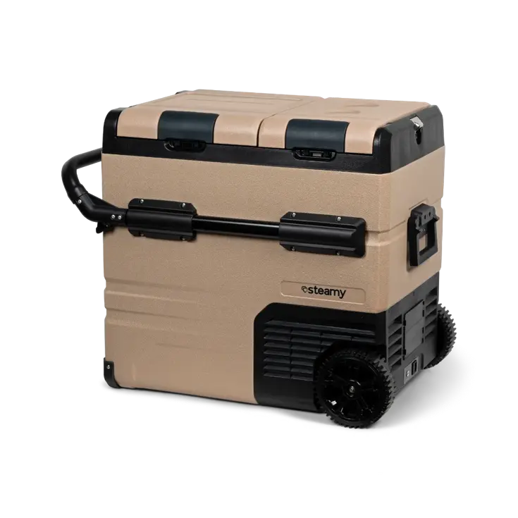 Steamy-E Elektrische Koelbox op wielen - 54L