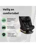 Sef 40-150 cm 360° i-Size Autostoel