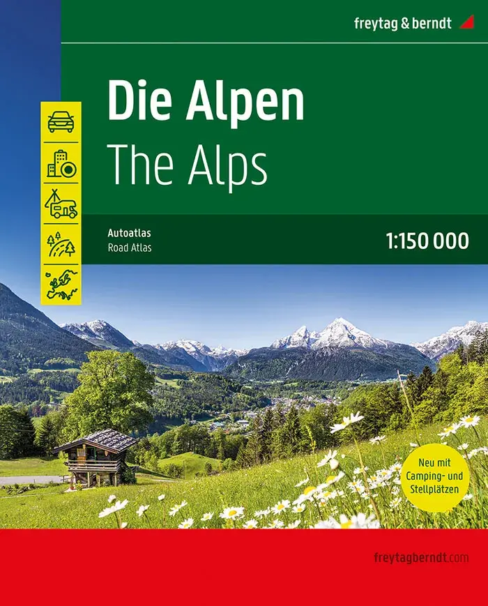 Wegenatlas Alpen