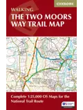 Kaartgids Booklet Two Moors Way Map
