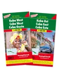 Wegenkaart Cuba West en Oost 2-kaartenset