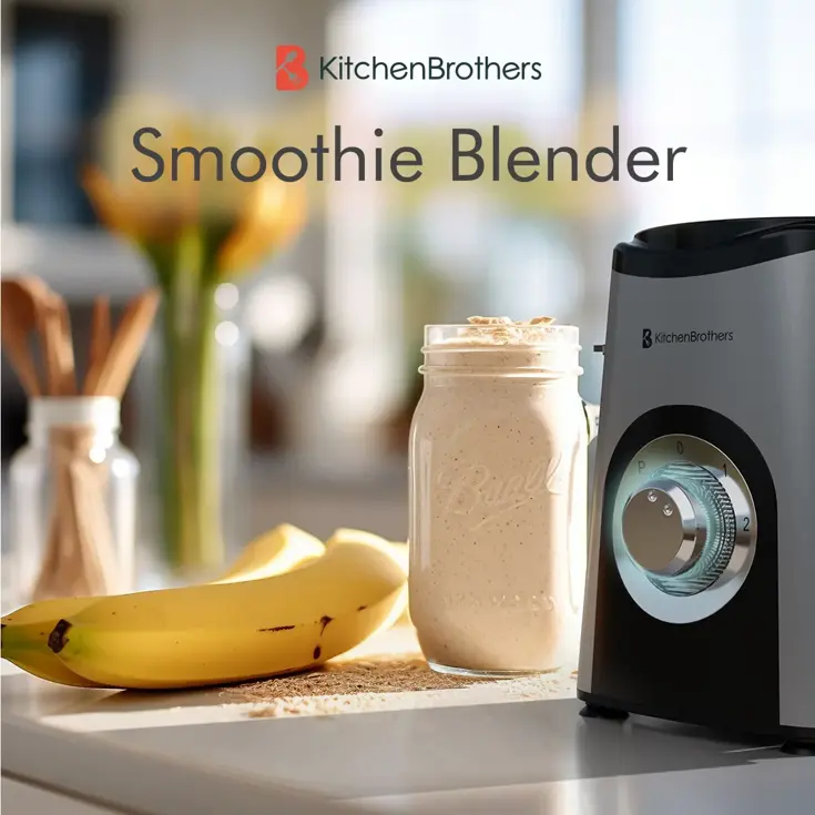 KitchenBrothers Smoothie Blender – 2-in-1