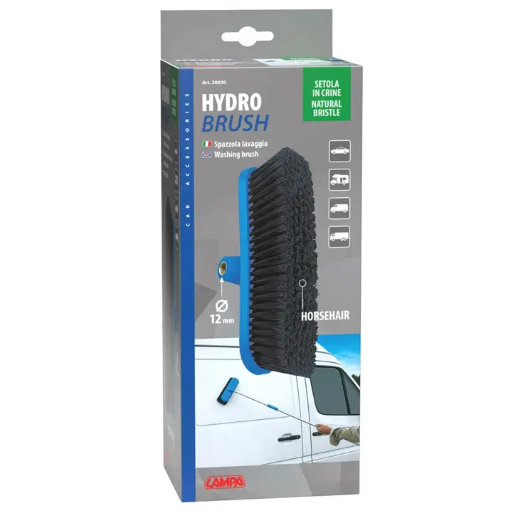 Wasborstel met natuurlijke borstelharen