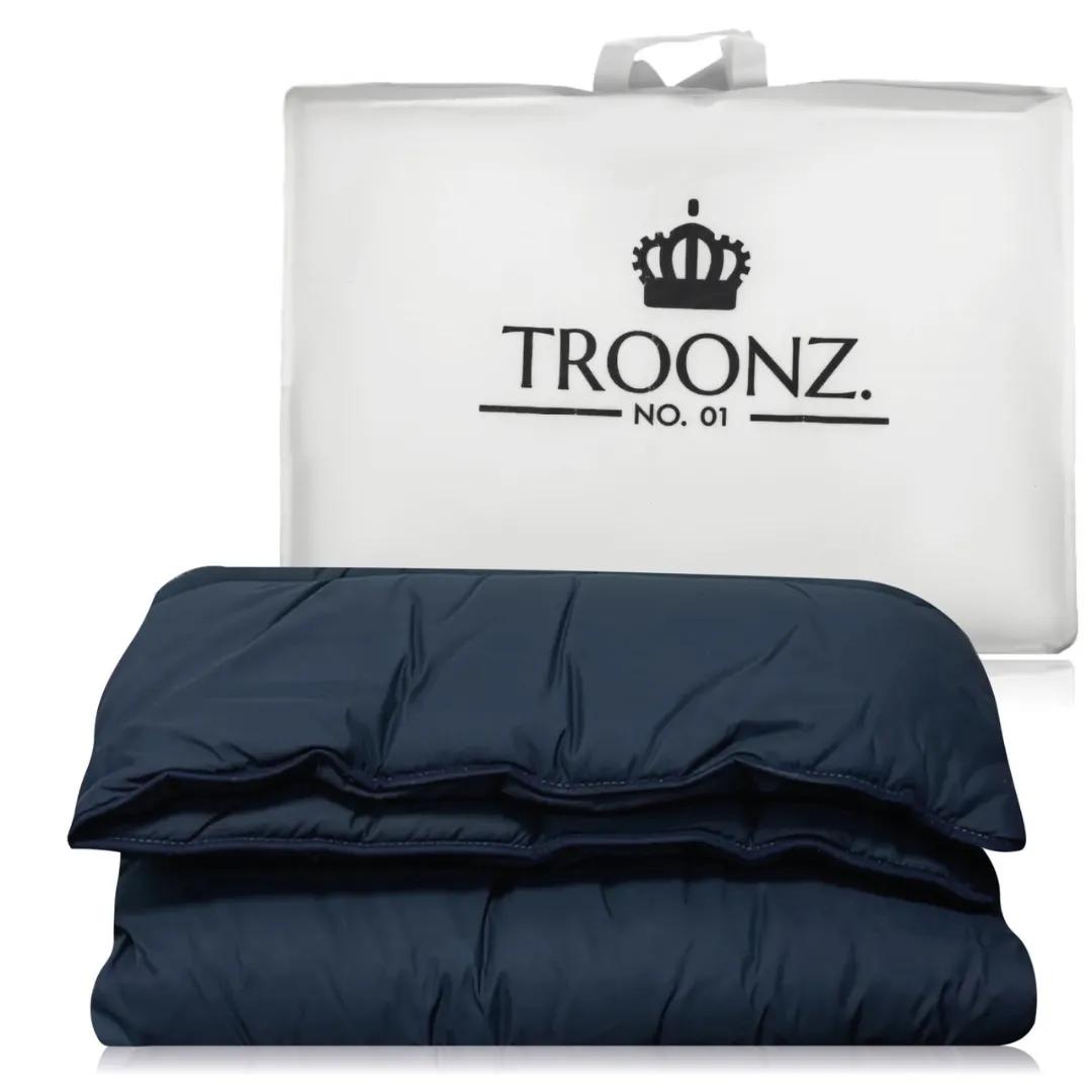 Troonz  Dekbed Zonder Overtrek 140x200  Donker Blauw