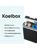 Elektrische koelbox – 22L – 12V/230V