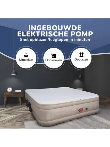 FLOAT Cloudspring - 2 Persoons Luchtbed