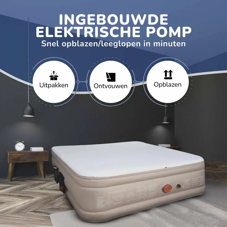 FLOAT Cloudspring - 2 Persoons Luchtbed