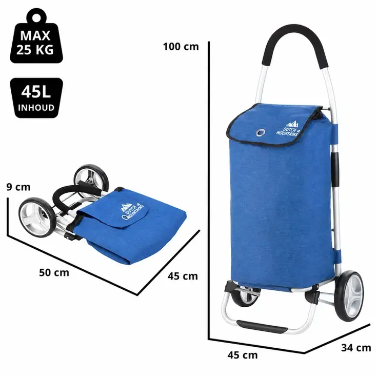 Boodschappenwagen Opvouwbaar