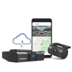 GX1000 Cloud 2CH 2K Wifi GPS 32gb dashcam