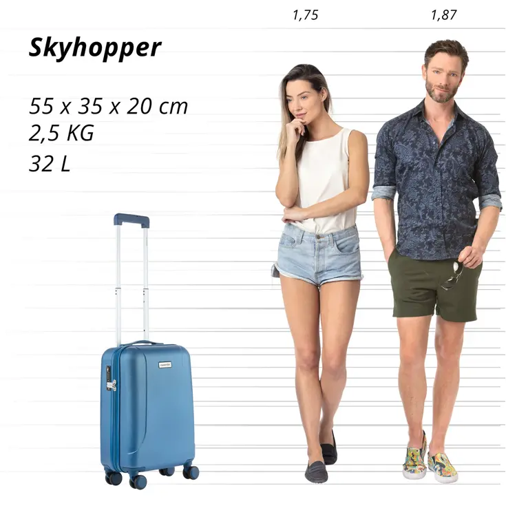 Skyhopper 55cm koffer 32 L