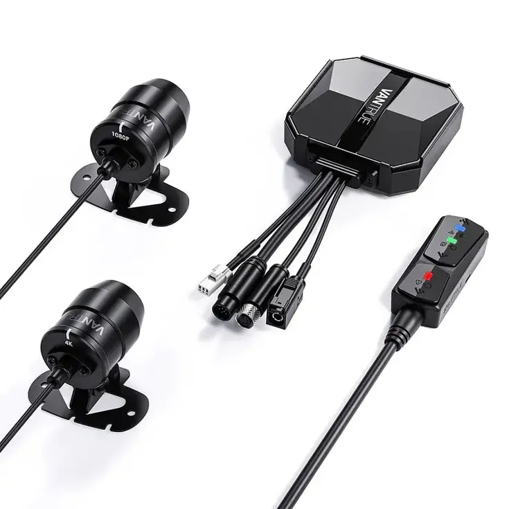 F1 4K Dual Wifi GPS Motor dashcam