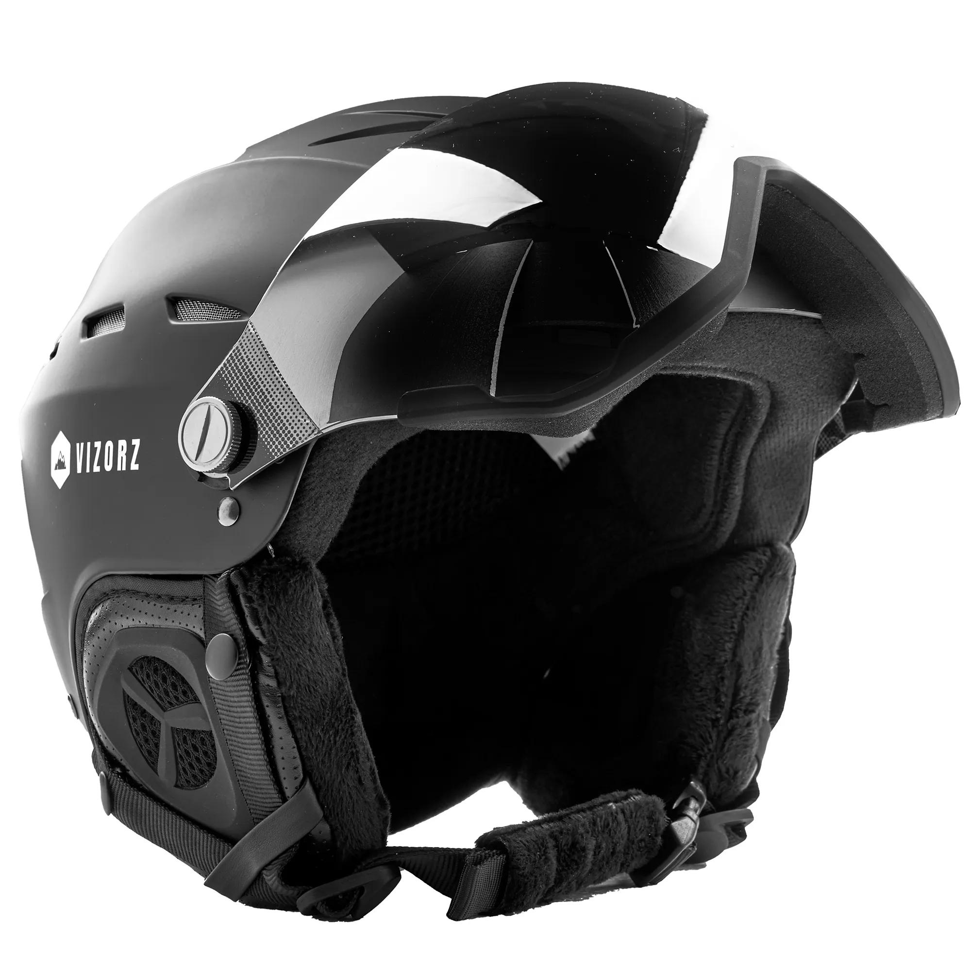 Vizorz  Lux Skihelm  Inclusief 2 vizieren  Zwart main product image