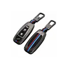 Metalen Sleutelhoesje voor Suzuki grijs A3B