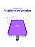 Flex USB-A naar USB-C Kabel 1M Wit