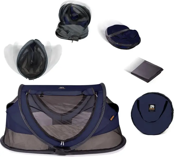 Peuter luxe campingbedje - Zelfopblaasbare matras