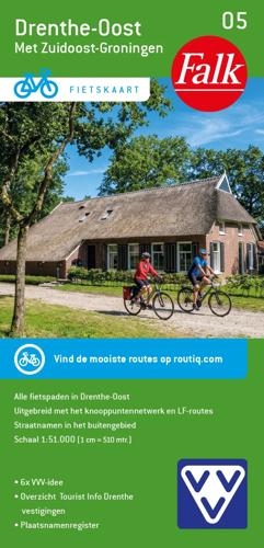 Fietskaart VVV 05 Drenthe Oost