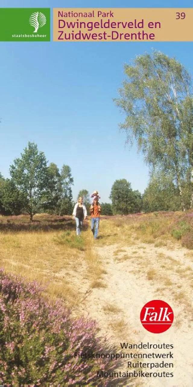 Falk plan  wandelkaart 39 Dwingelderveld en Zuidwest-Drenthe main product image