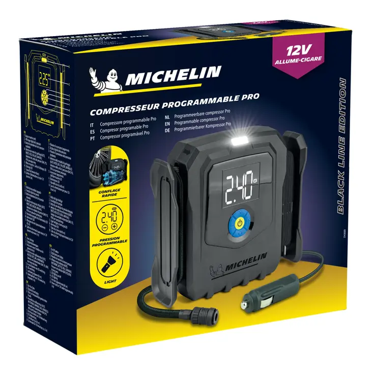 Elektrische Bandenpomp - 12V - tot 7 bar