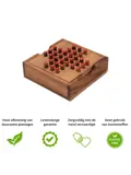 Solitaire – Houten Bordspel (1p)