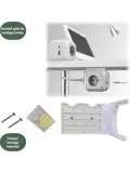 Stekkerdoos 4‑voudig met USB & USB‑C 1,4 m