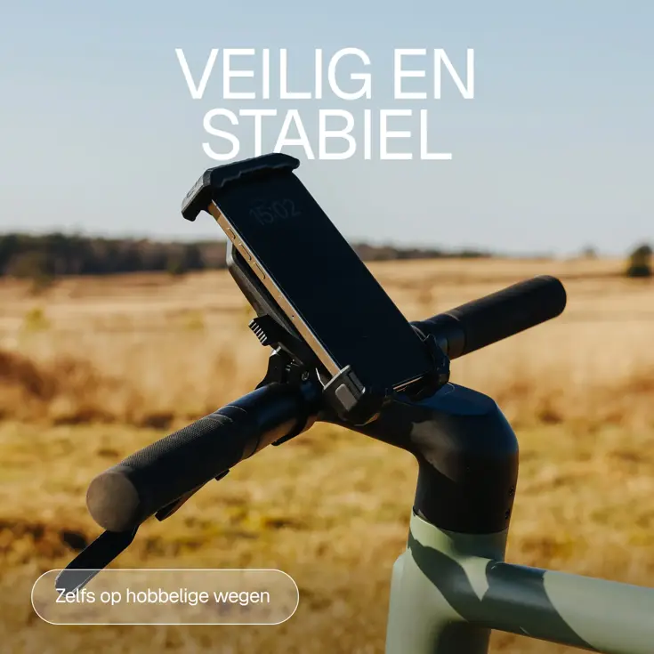 Telefoonhouder Fiets met Automatische Sluiting