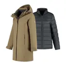 Travelin' Ginser Dames 3-in-1 Parka
