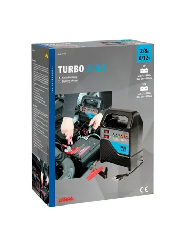 Acculader turbo 6-12V 2-8A