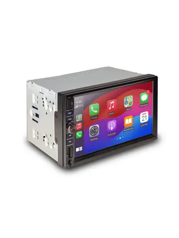 2-DIN 7" Autoradio CarPlay DAB+ & Camera