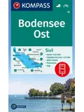 Wandelkaart WK1b Bodensee Ost