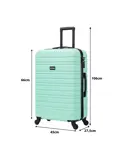 Reiskoffer M ABS 74L met TSA-slot en 360° wielen