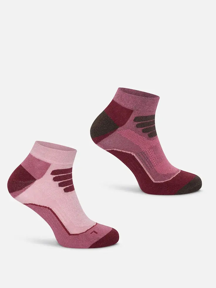 Basis - Korte wandelsokken 2-pack - Human Nature