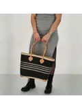 Raffia - Rieten Mand L - Strandtas