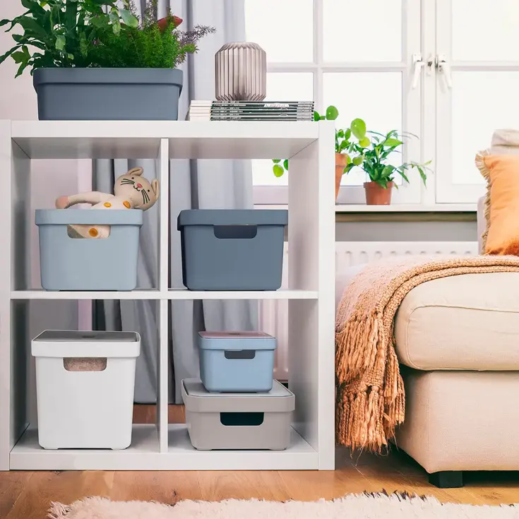 Sigma home - Opbergbox - 18L - 4-delig