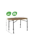 Tafel Feather Ovaal 130x90 cm
