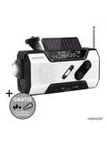 Noodradio® Solar Opwindbaar Met Batterijen