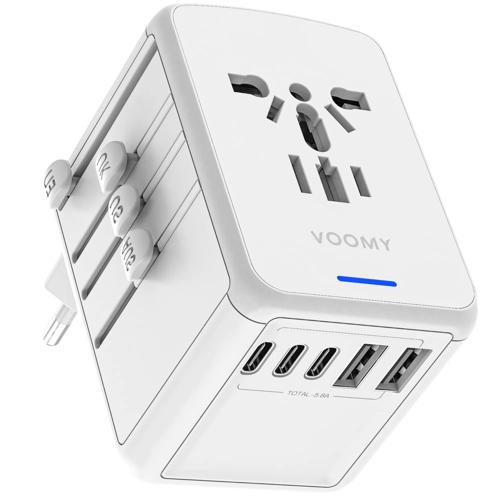 Travel Y29 - Wereldstekker - 170+ landen 5 USB